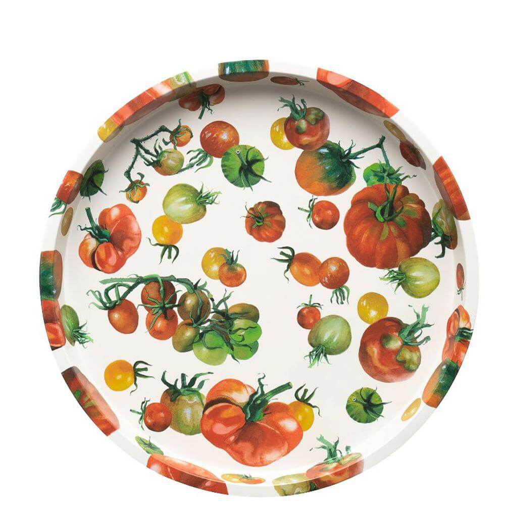 Emma Bridgewater Vegetable Garden Tomatoes Round Tin Tray